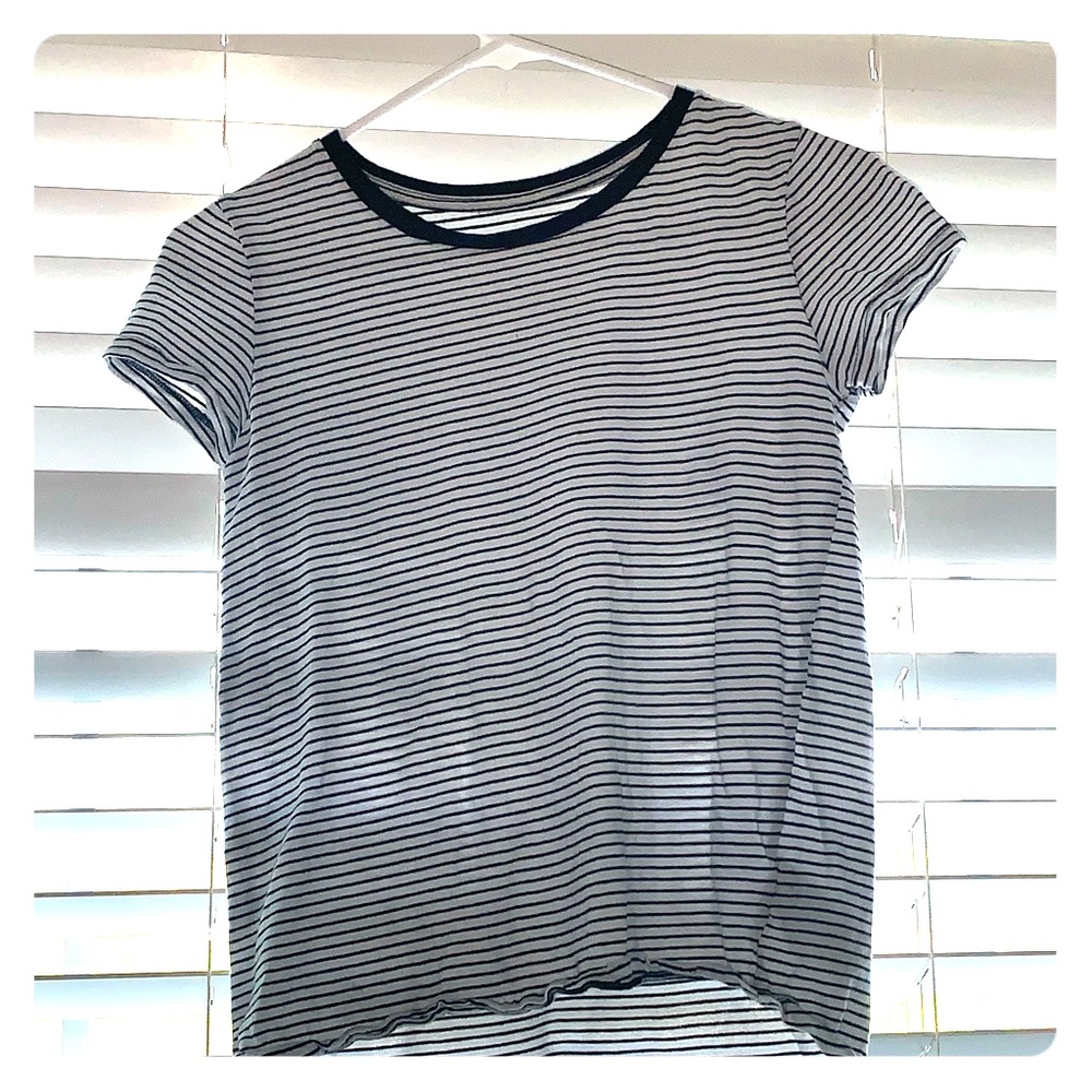 stropped t-shirt from old navy